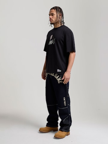 AND1 Μπλουζάκι 'Dunk' σε μαύρο