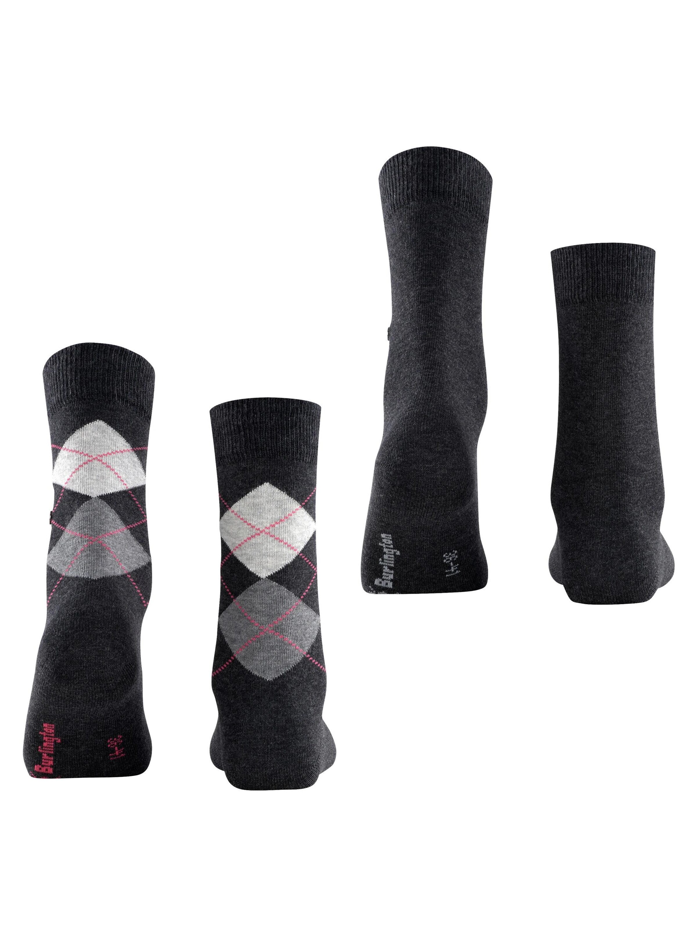 BURLINGTON Socken 'Everyday Mix 2-Pack'‌‌‌‌‌ in Grau