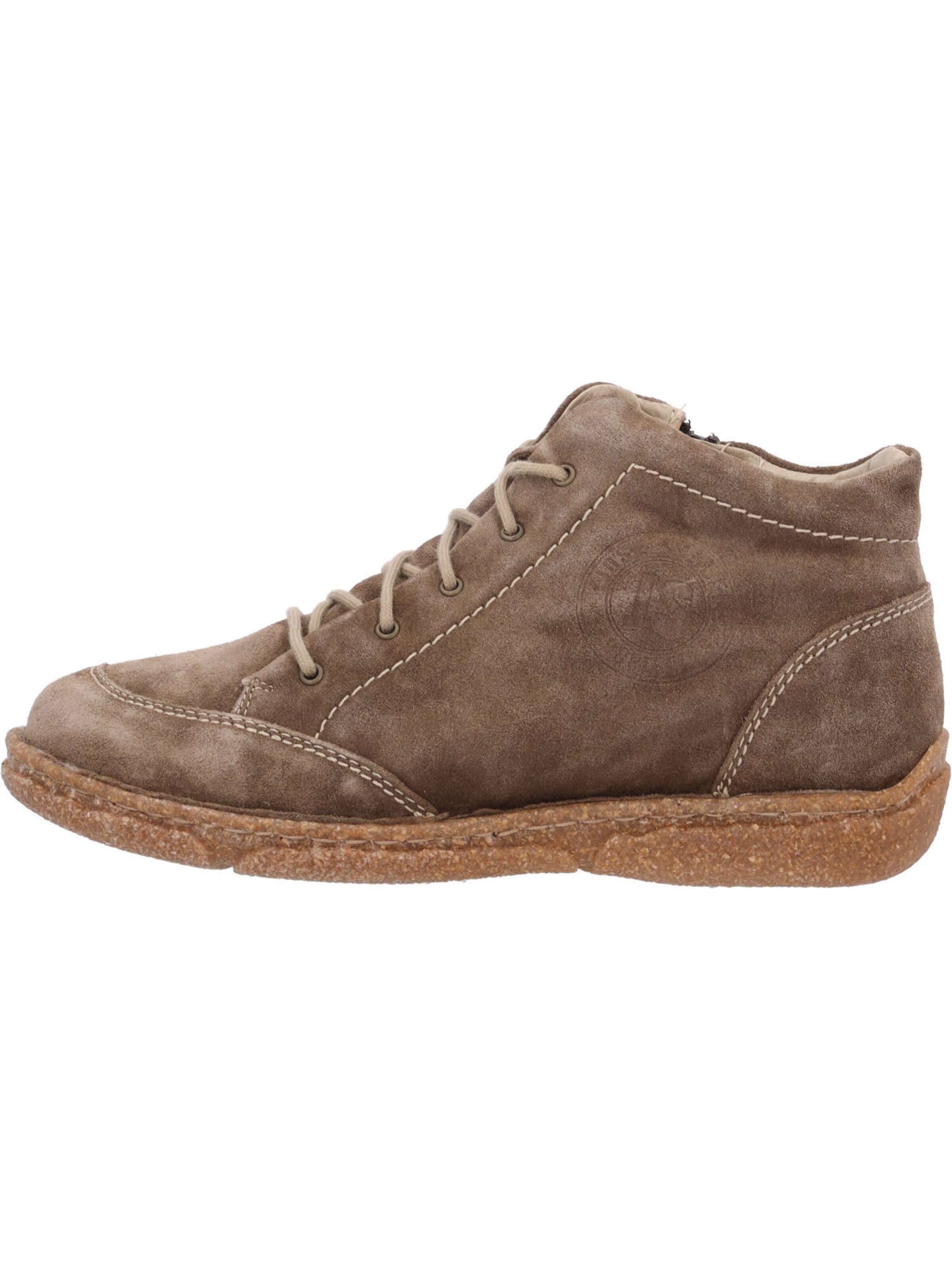 JOSEF SEIBEL Lace-Up Ankle Boots 'Neele 01' in Brown