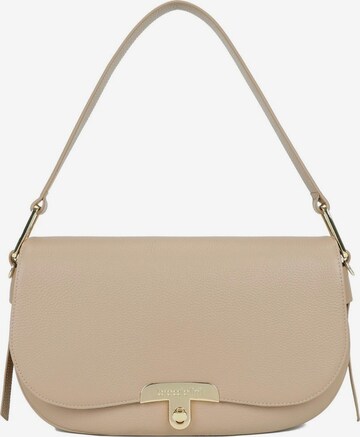 Borsa a spalla 'Michelle' di Braccialini in beige: frontale