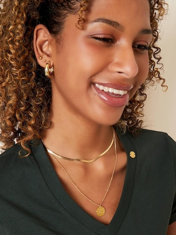 Cala Rose Necklace 'TO THE MOON' in Gold