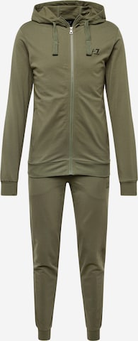 EA7 Emporio Armani Sweat suit in Green: front