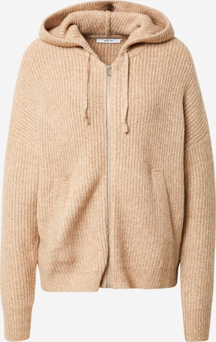 ABOUT YOU Knit Cardigan 'Jolin' in Beige: front