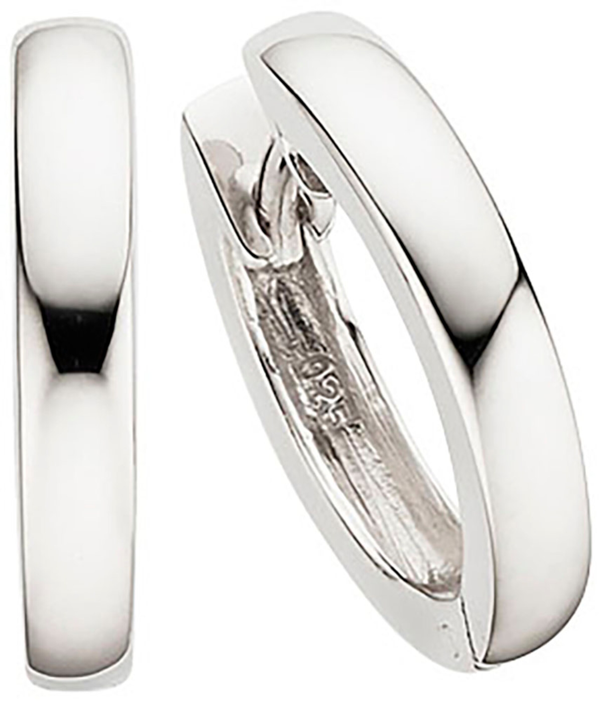 Aniston Earrings in Silver: front