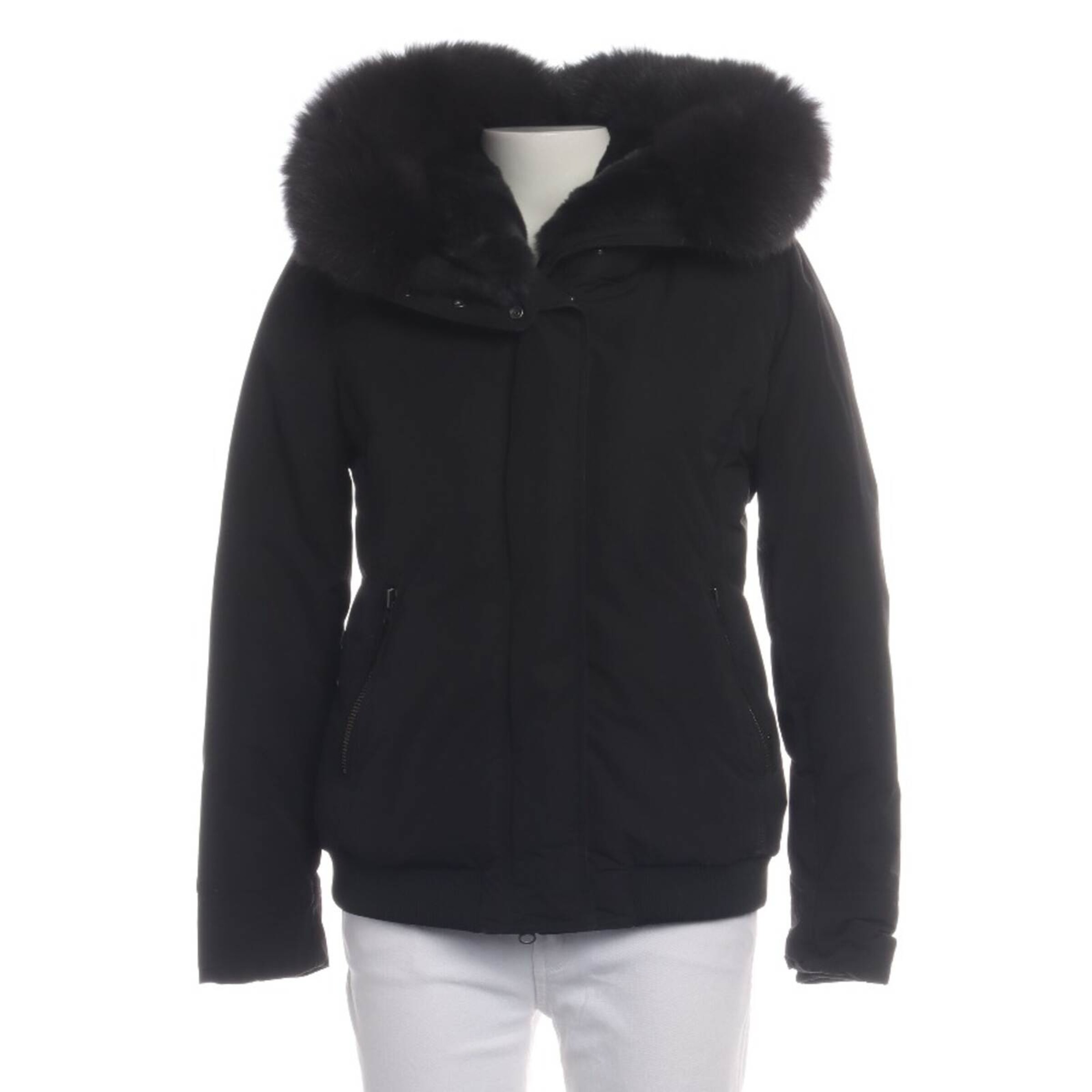 Woolrich Jacket & Coat in L in Black: front