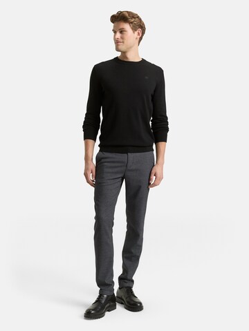 TOM TAILOR Slim fit Chino trousers 'TRAVIS' in Grey