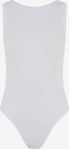 Urban Classics Bodysuit in White: front