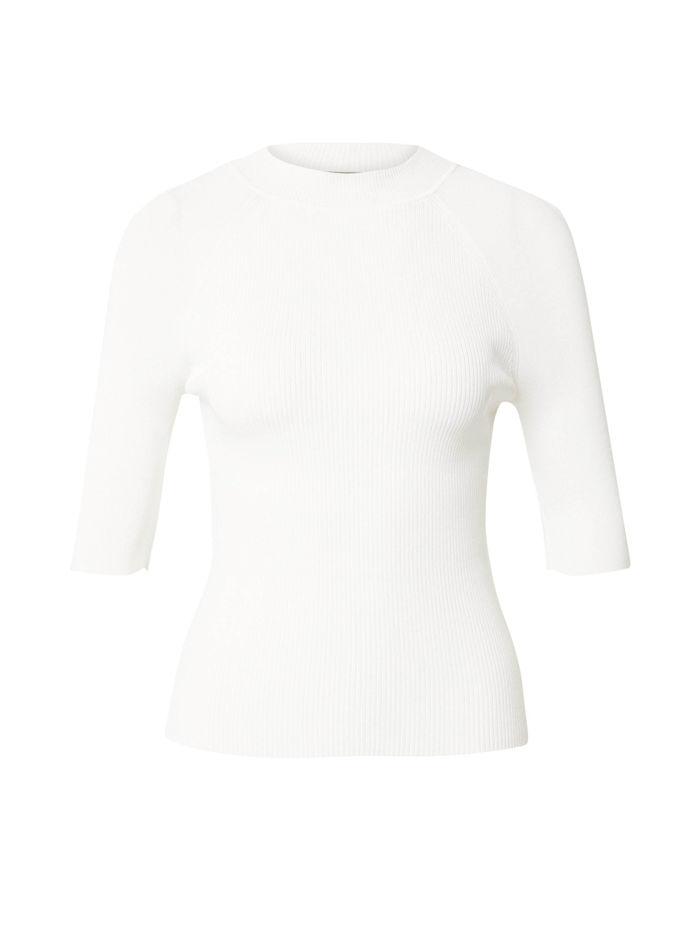 COMMA Sweter w kolorze biały: przód