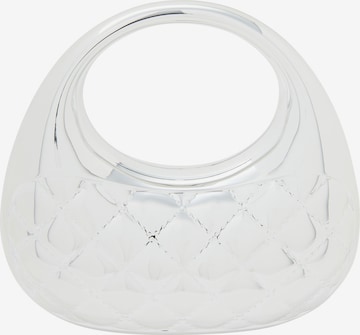 Pochette di myMo at night in argento: frontale