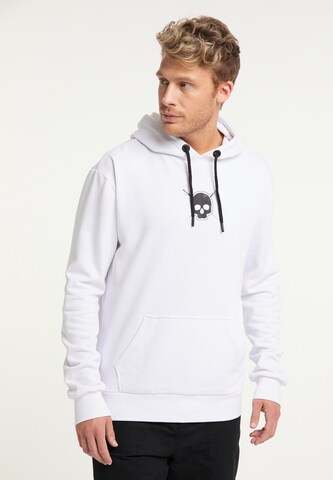 TUFFSKULL Sweatshirt in Wit: voorkant