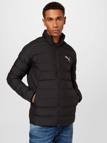 Giacca sportiva di PUMA in nero: frontale