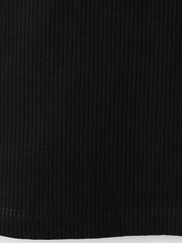 MANGO Majica 'LOCY' | črna barva