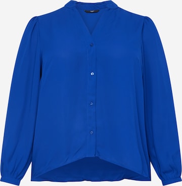 Vero Moda Curve Bluse 'KEEN MACY' in Blau: predná strana