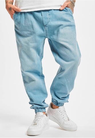 2Y Premium Regular Jeans 'Distressed' in Blauw: voorkant