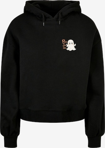 Sweat-shirt 'Halloween - Boo To You' Merchcode en noir : devant