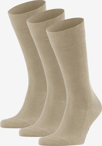 Chaussettes FALKE en beige : devant