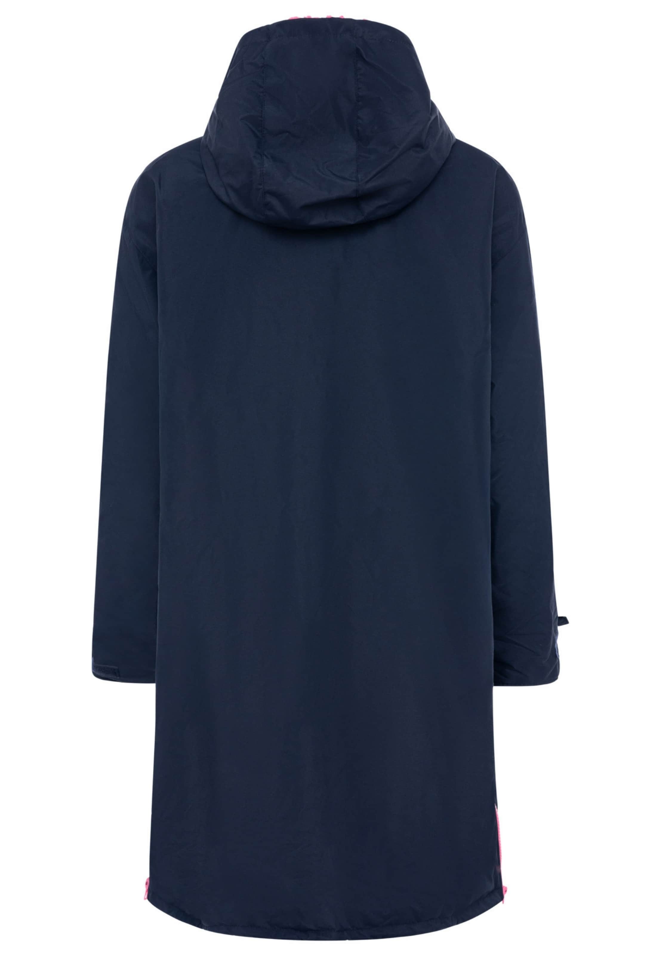 Zwillingsherz Wintermantel in Blauw: terug