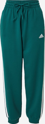 ADIDAS SPORTSWEAR Workout Pants 'Essentials' in Green: front