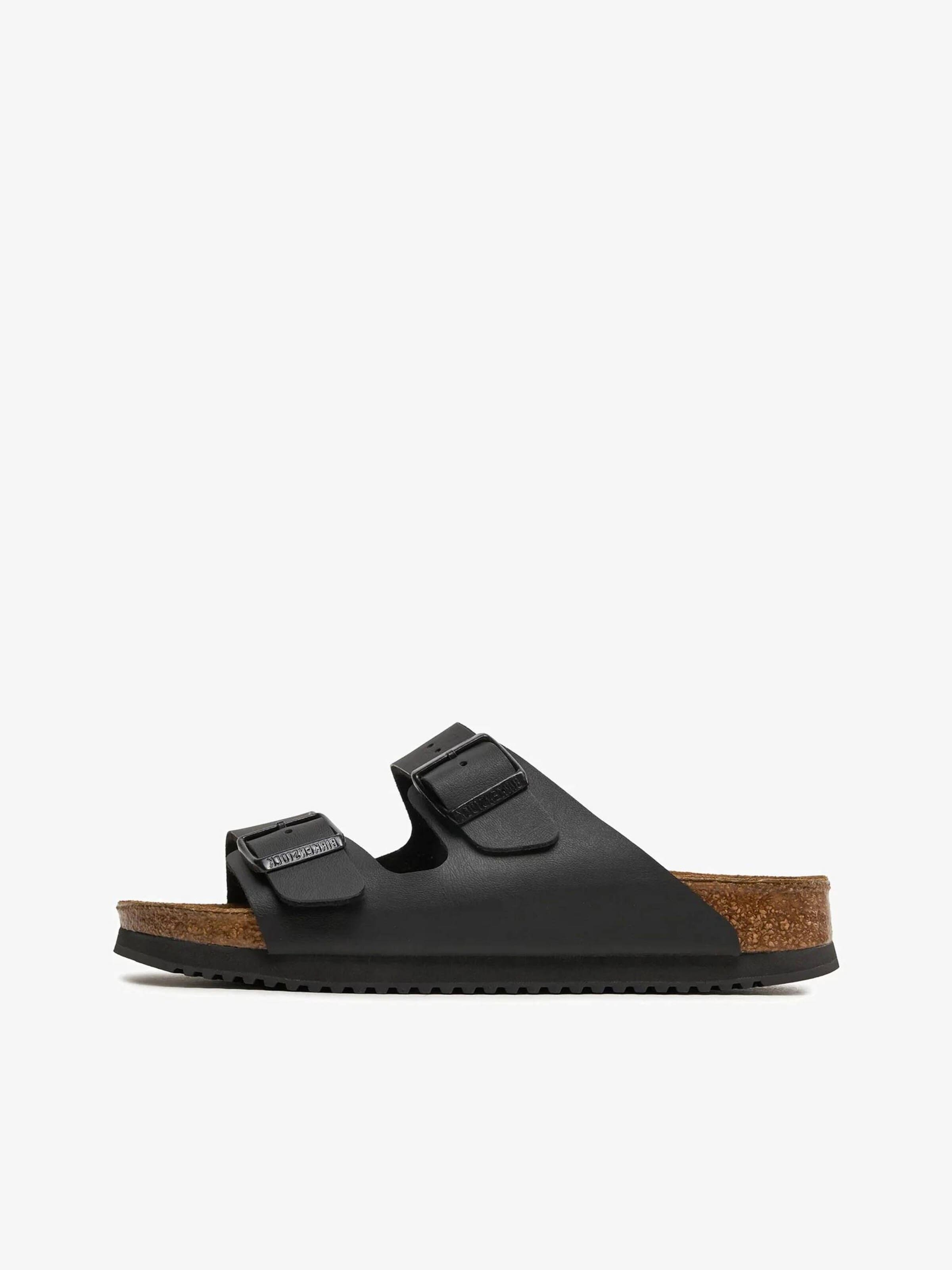BIRKENSTOCK Sandals in Black: front
