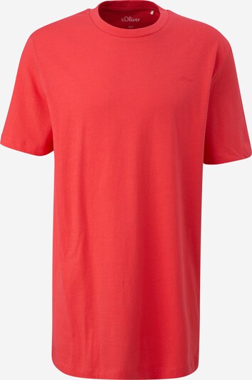 s.Oliver Men Big Sizes T-Shirt in knallrot, Produktansicht