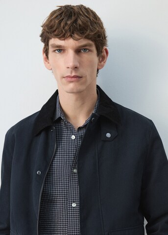 MANGO MAN Between-Season Jacket 'Paolo' in Blue
