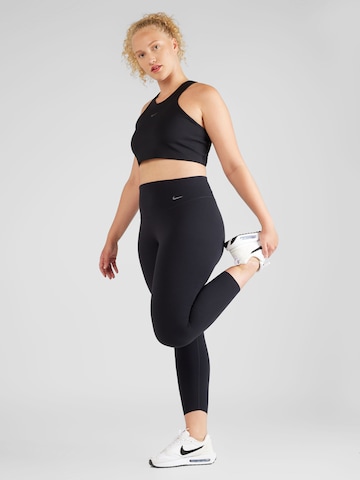 Nike Sportswear Skinny Παντελόνι φόρμας 'ZENVY' σε μαύρο
