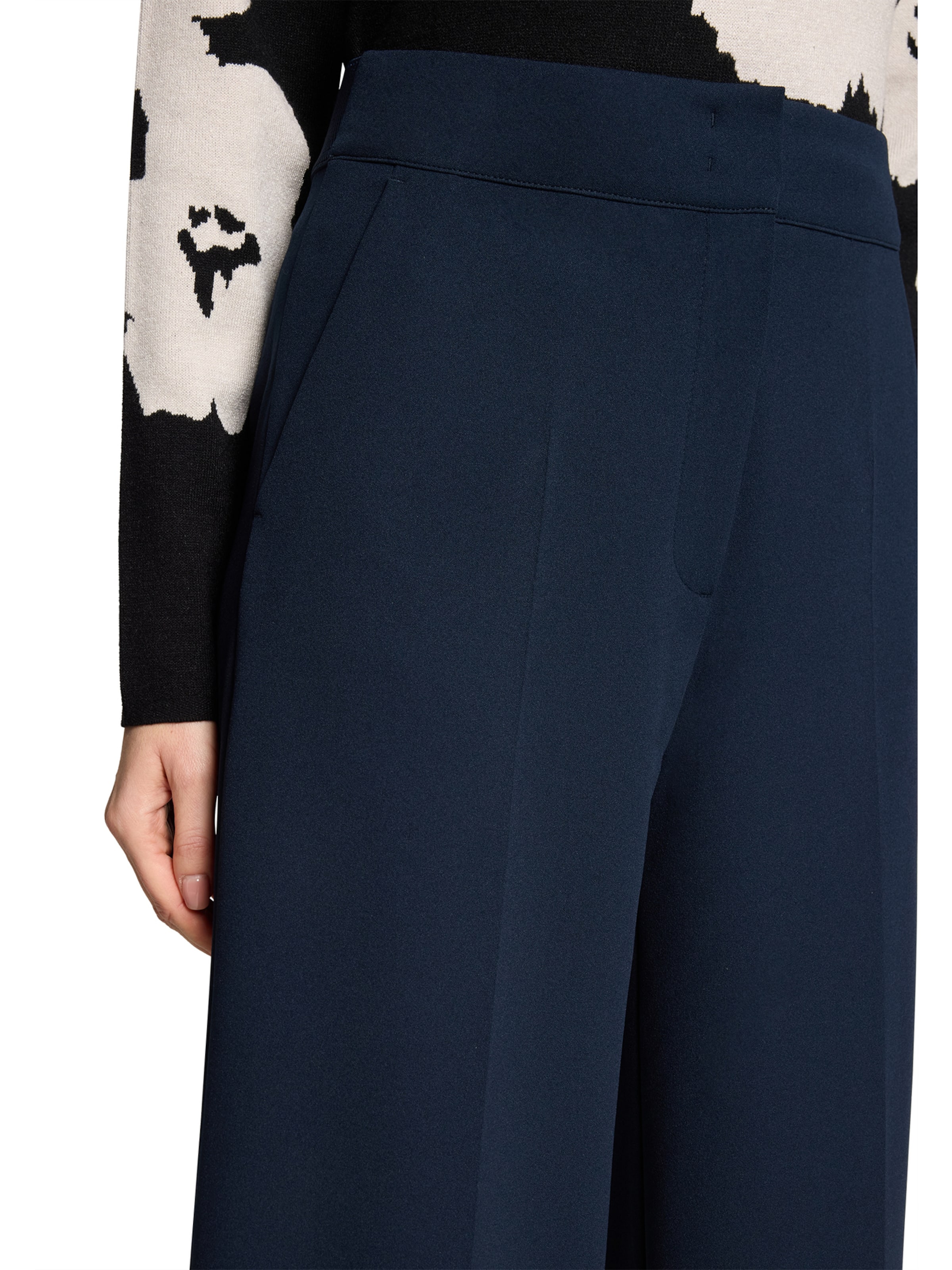 Betty Barclay Wide leg Trousers in Blue