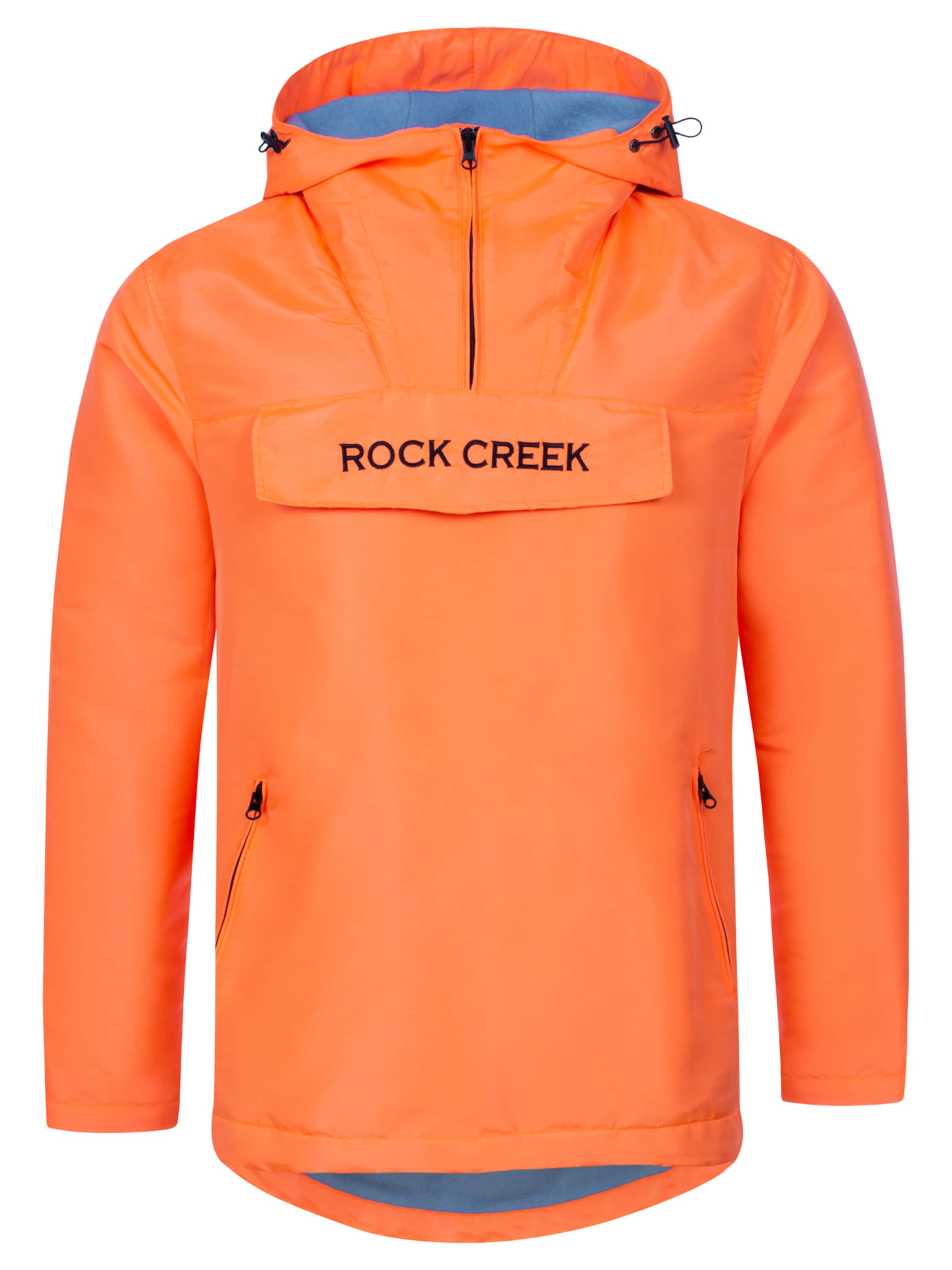 Rock Creek Jacke in Orange: Vorderseite