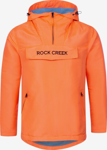 Rock Creek Between-Season Jacket in Orange: front