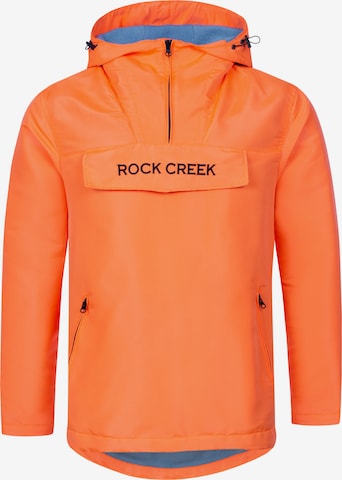 Rock Creek Between-Season Jacket in Orange: front