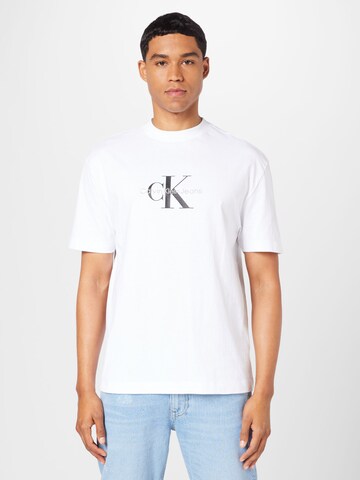 Calvin Klein Jeans T-Shirt in Weiß: Vorderseite