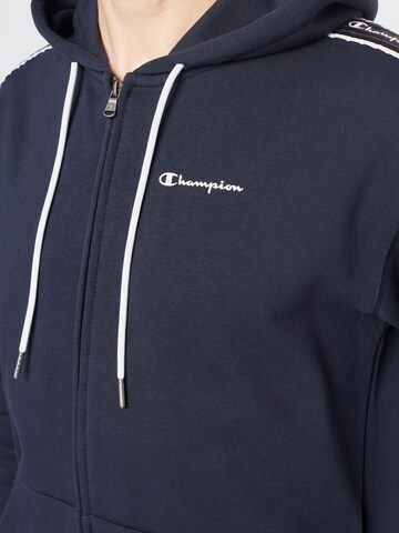 Champion Authentic Athletic Apparel Sweatjacke in Blau