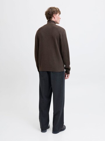 JACK & JONES Sweater 'Blamilano' in Brown