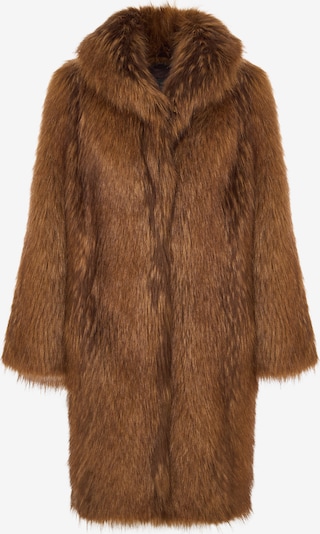 CESARE GASPARI Manteau d’hiver en S en marron, Vue avec produit
