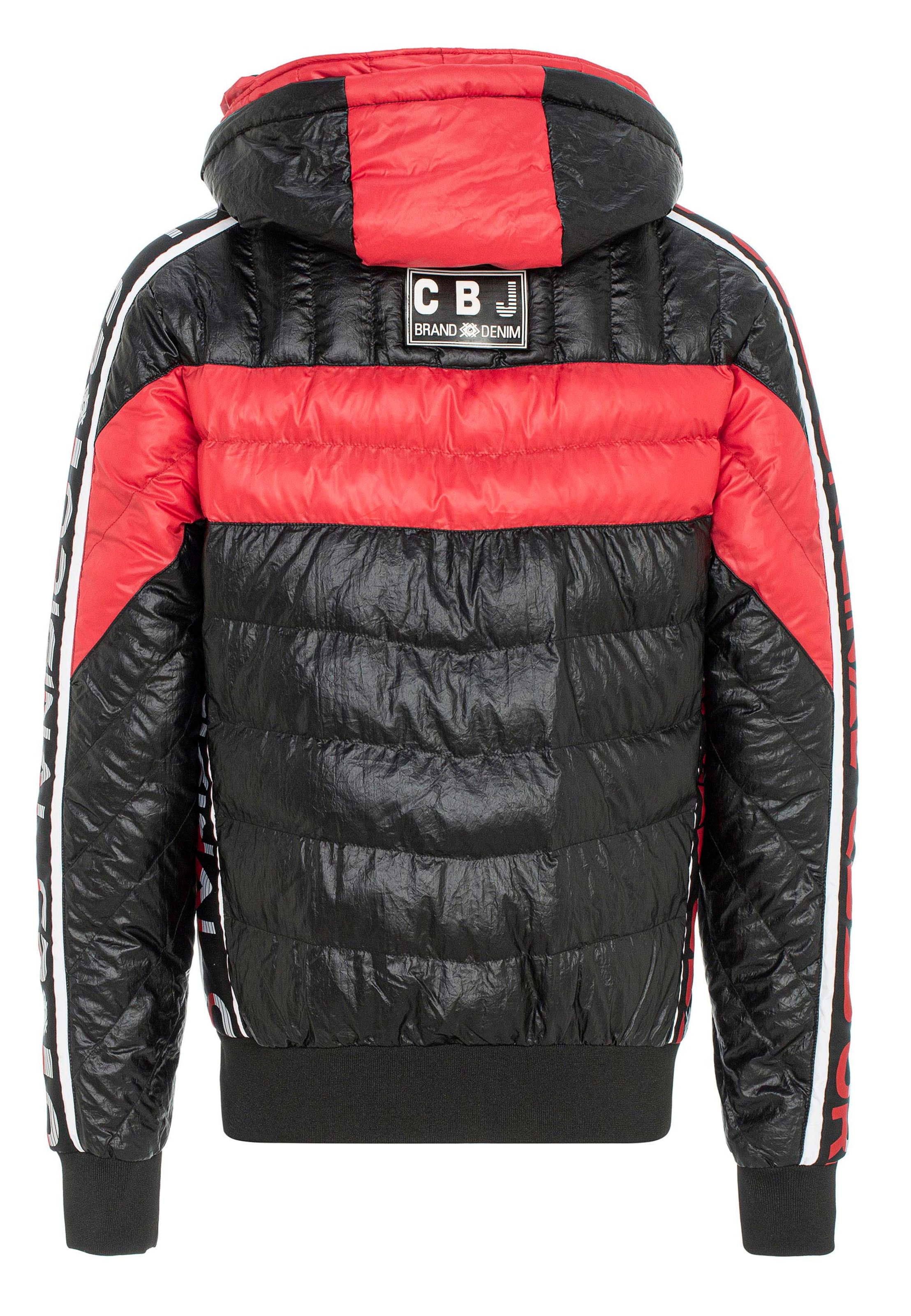 CIPO & BAXX Steppjacke in Schwarz