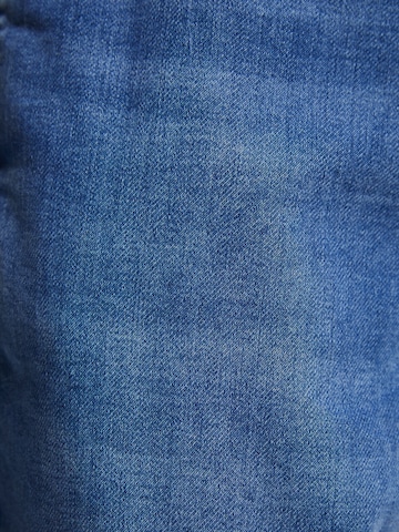 Bershka Zúžený strih Džínsy - Modrá