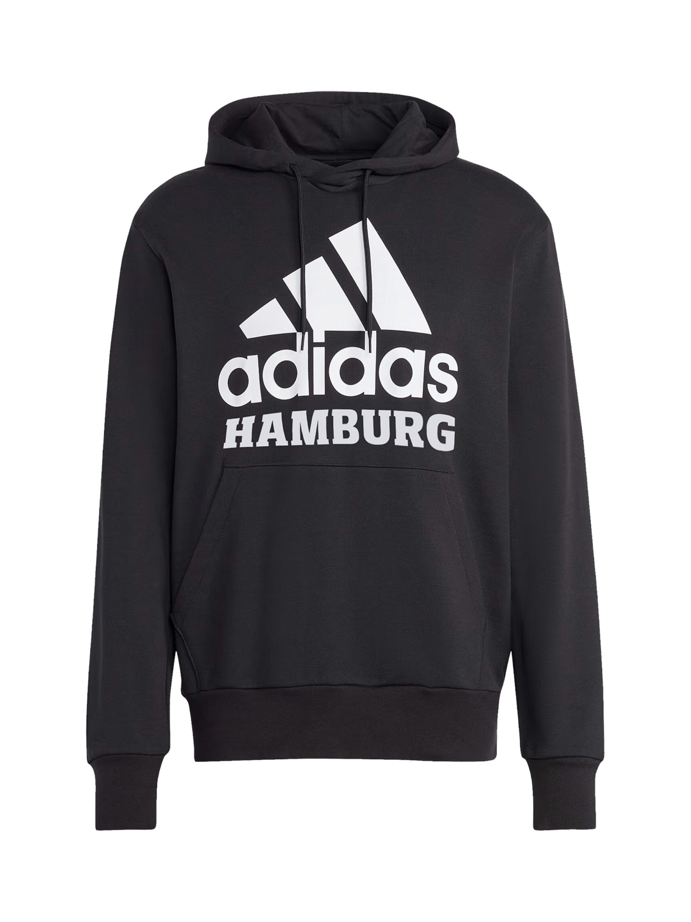 ADIDAS PERFORMANCE Sweatshirt in Black: front