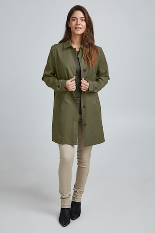 Fransa Between-Seasons Coat 'FRESCAS 1' in Green