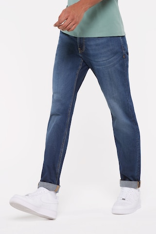 Harlem Soul Slimfit Jeans in Blau: predná strana