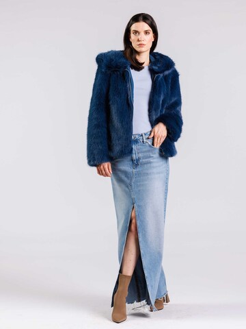 FREAKY NATION Between-seasons coat ' Elani ' in Blue