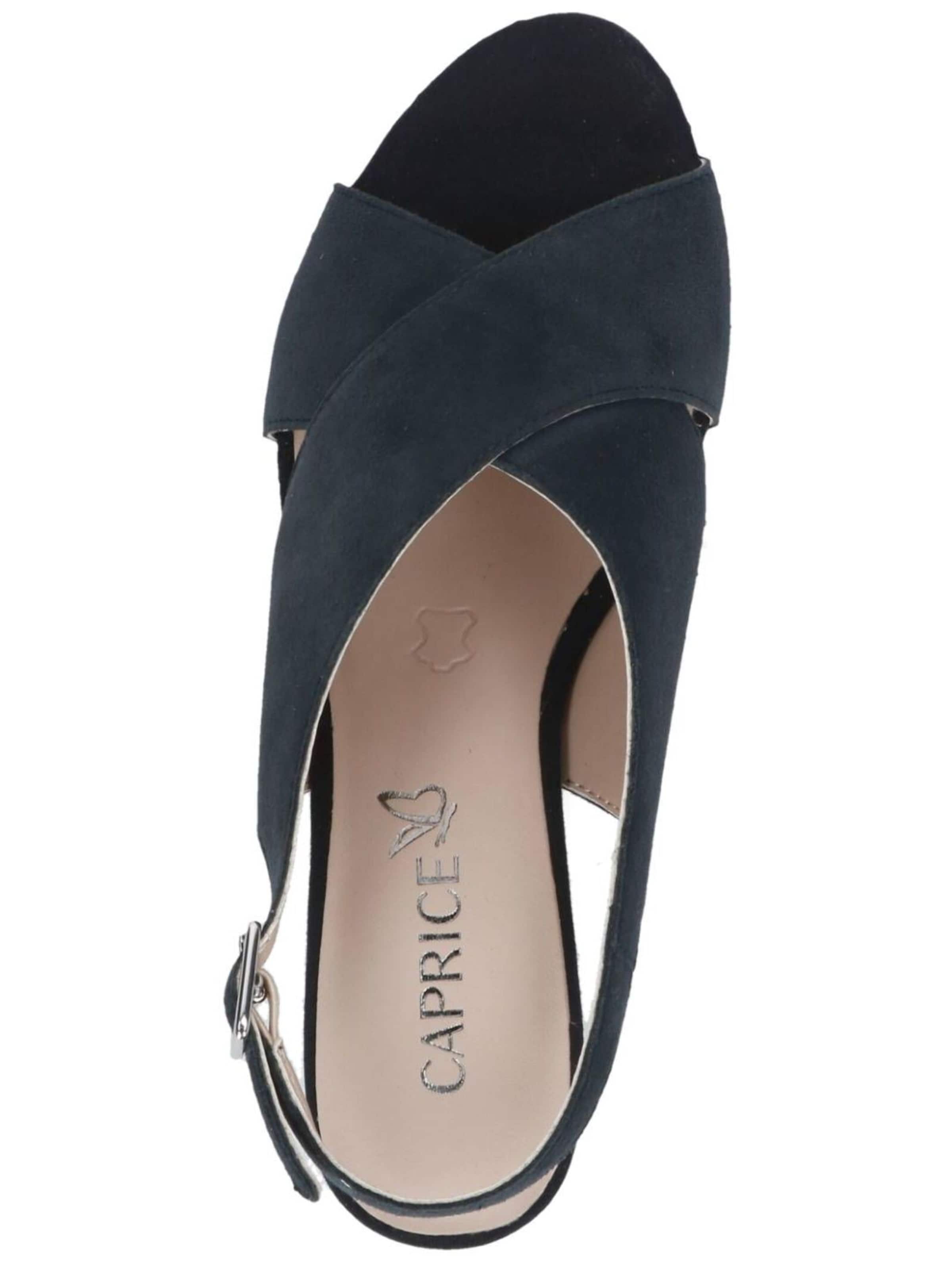 CAPRICE Strap sandal in Blue