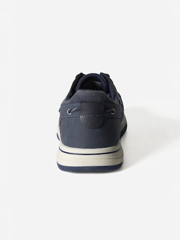 KOROSHI Låg sneaker i blå