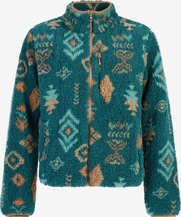 PROTEST Fleece jas 'PRTAdele' in Blauw: voorkant