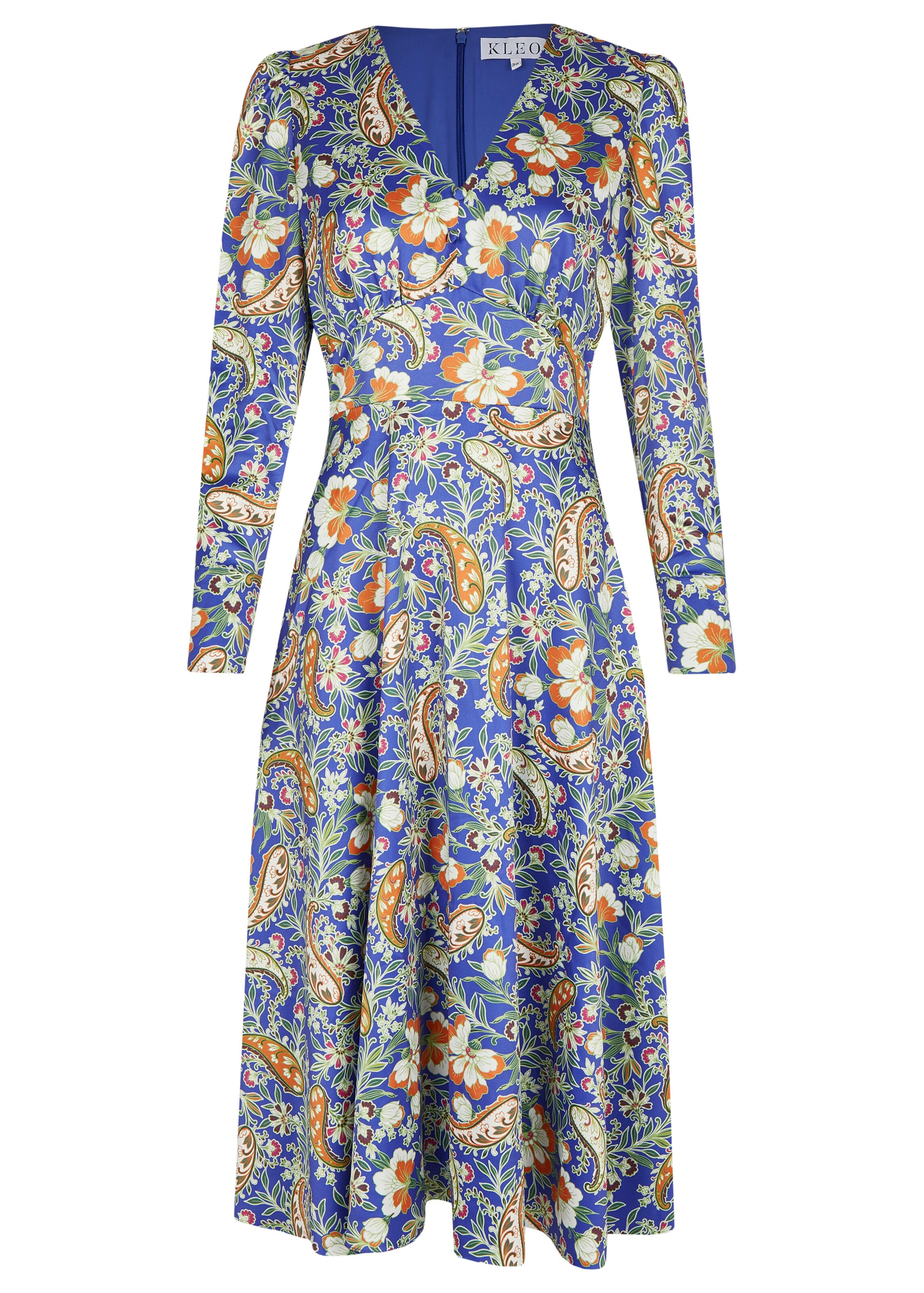 KLEO Cocktail dress in Blue: front