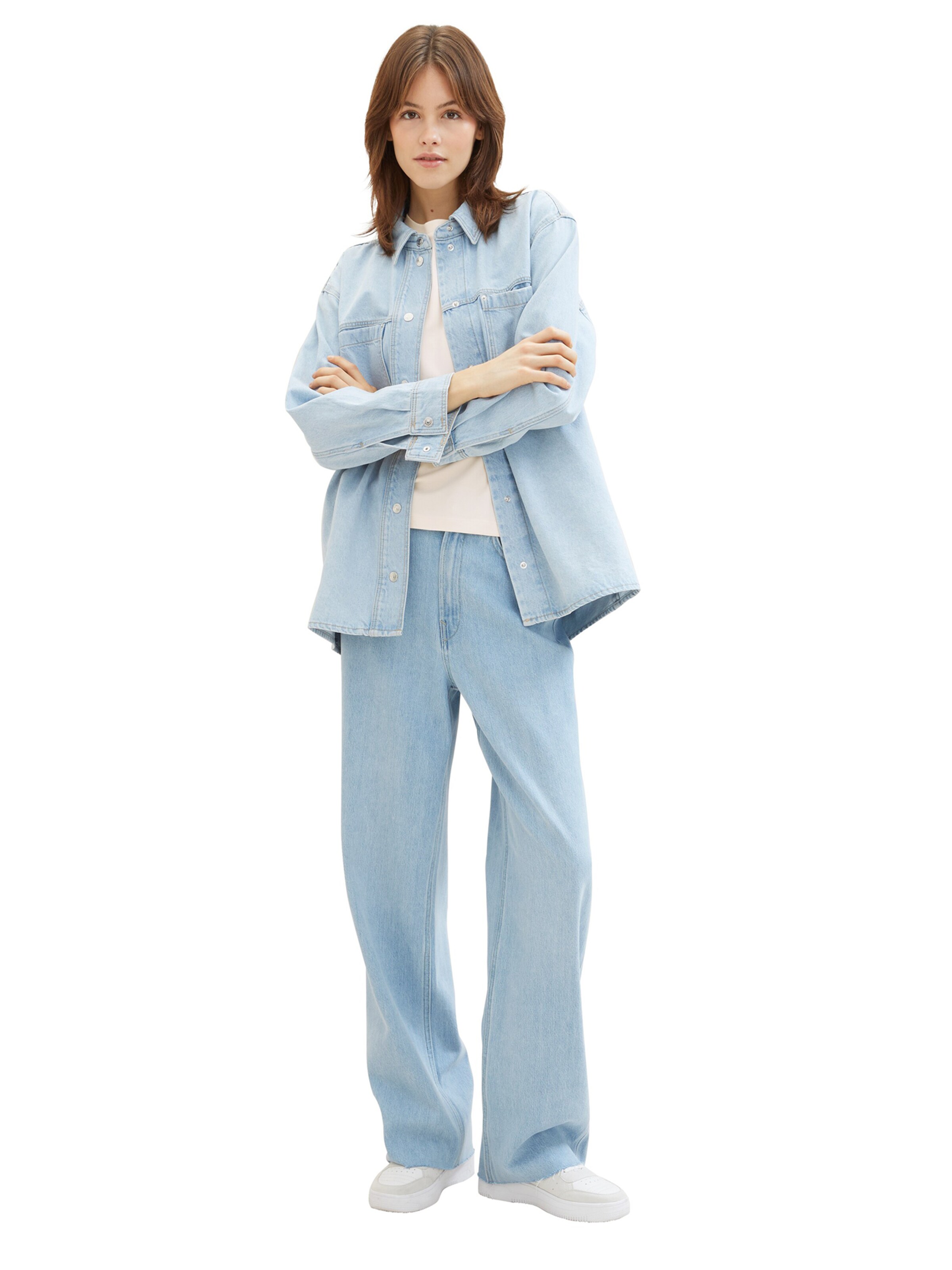 Wide Leg Jean TOM TAILOR DENIM en bleu