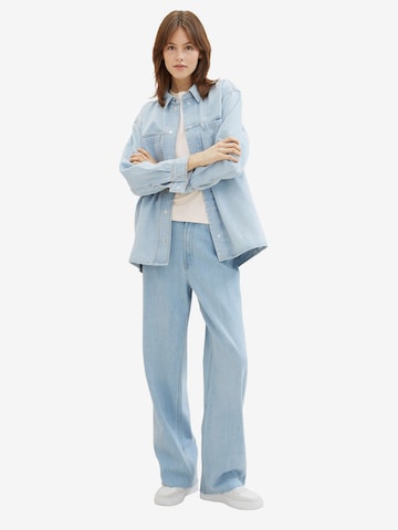 TOM TAILOR DENIM Wide Leg Jeans in Blau