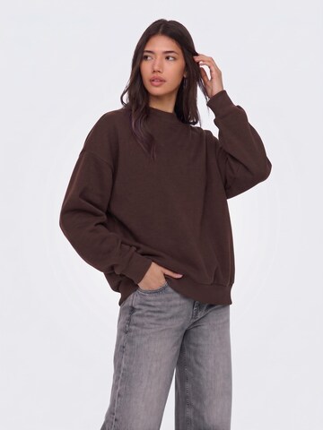 comeor Sweatshirt 'Sweatshirt Damen' in Brown: front