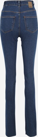 Pieces Tall Skinny Jeans 'PEGGY' i blå