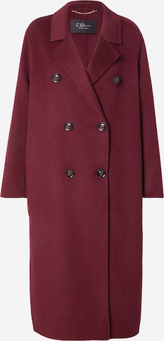 Manteau mi-saison s.Oliver BLACK LABEL en rouge : devant