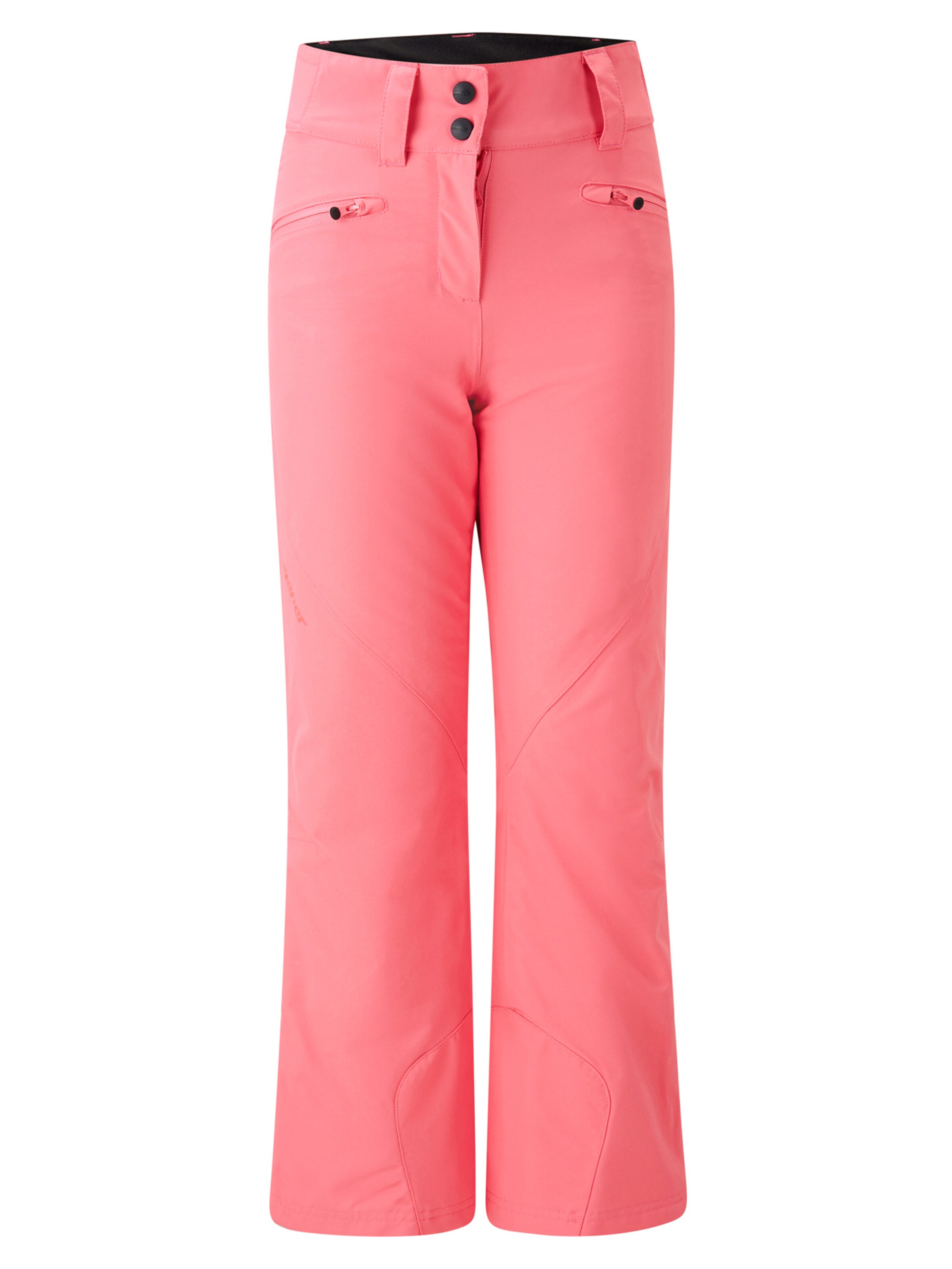 ZIENER Workout Pants 'ALIN-Z' in Red: front